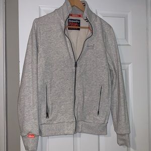Men’s medium super dry orange label zip up
